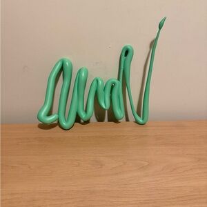 Andy Blank Modern Green Abstract Sculpture Wall Art Green